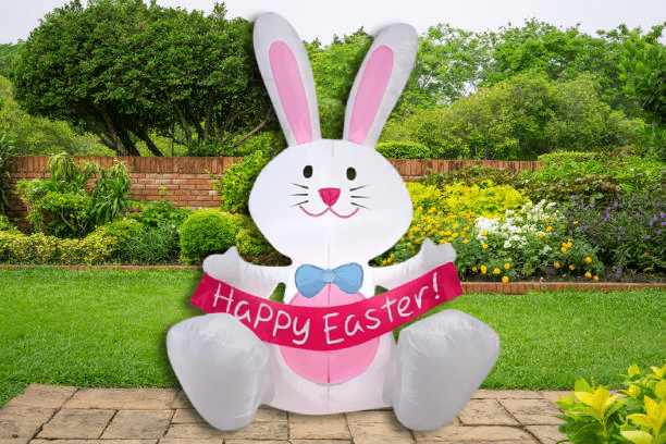 Easter Bunny Inflatable $24