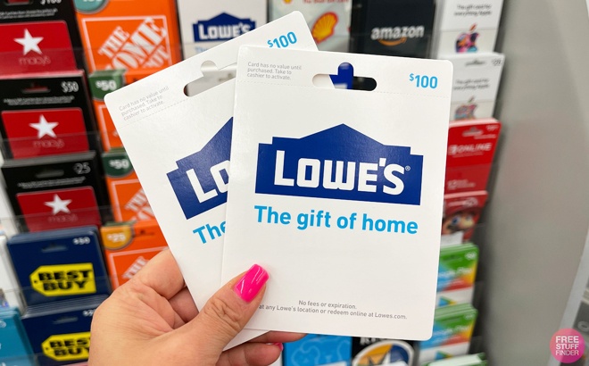 FREE $30 Lowe's eGift Card with $150 GC Purchase