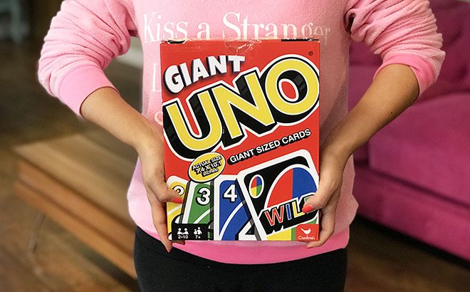 Giant Uno Card Game $12!
