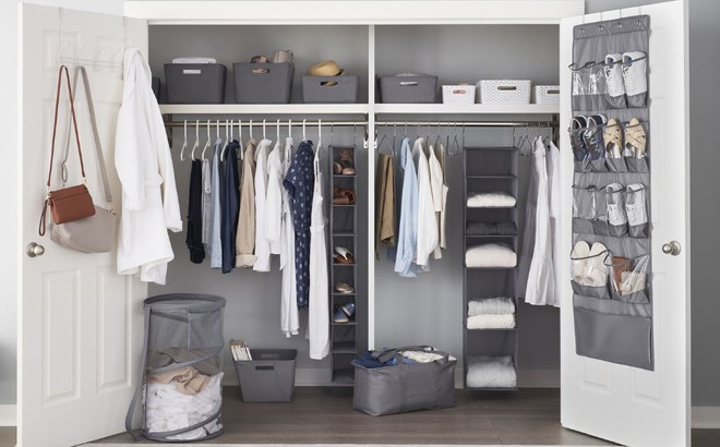 Hanging Closet Organizers $12