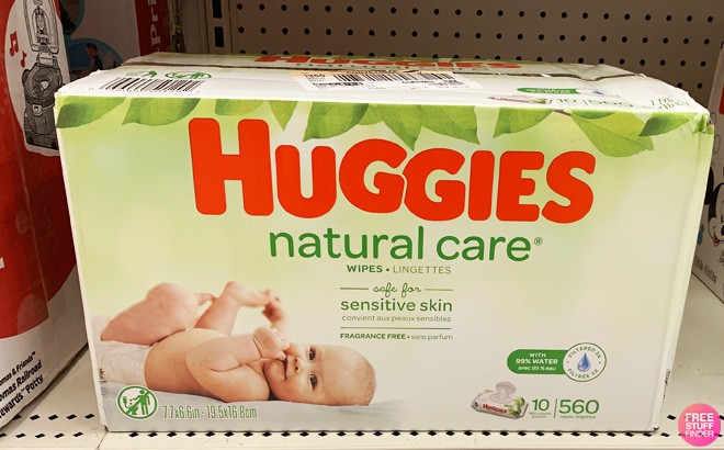 Huggies Wipes 560-Count Only $11