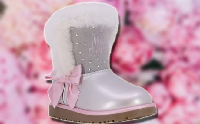 Juicy Couture Girls Boots $7.99 (Reg $60)