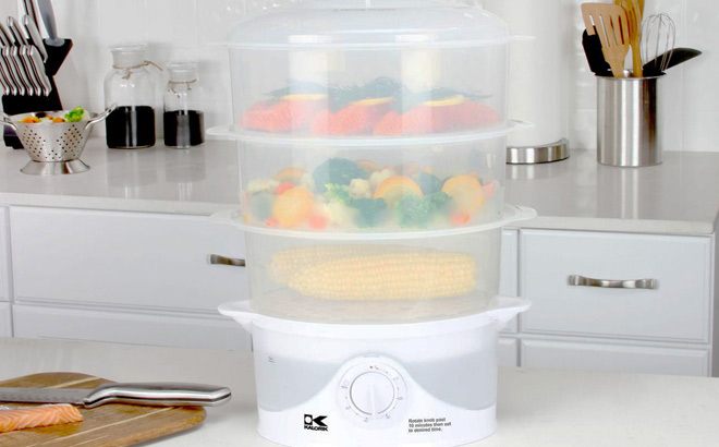Kalorik 9-Quart Food Steamer $24.99