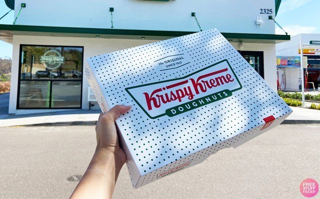 Krispy Kreme Glazed Dozen $1 with Dozen Purchase! 🍩