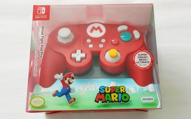 Nintendo Switch Mario Controller $14.99!