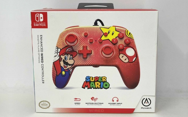 Nintendo Switch Mario Controller $14.99