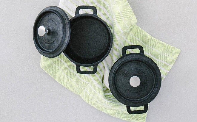 Sedona Cast Iron Dutch Oven 2-Pack $16.99