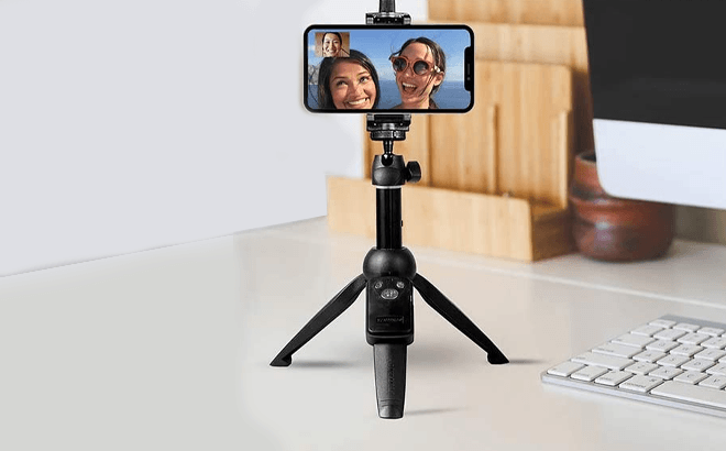 Selfie Stick & Phone Tripod $21