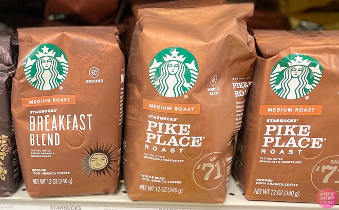 Starbucks Ground Coffee $10
