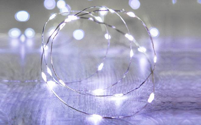 Waterproof Solar String Lights 4-Pack $20.99