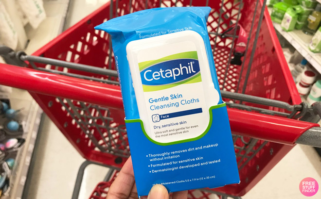 Cetaphil Cleansing Cloths 49¢ at Target!