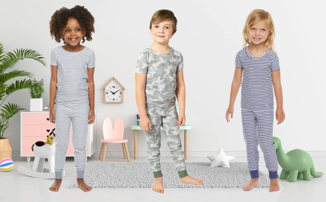 Toddlers Pajama Sets $10.88