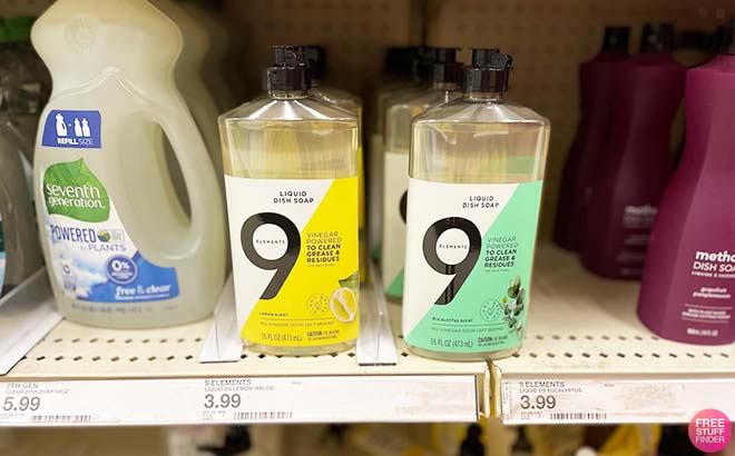 9 Elements Dish Soap $1.99 at Target
