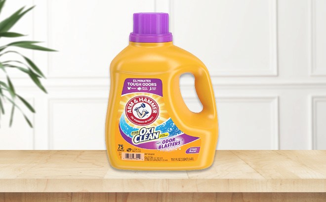 Arm & Hammer Detergent 75-Loads for $6.91