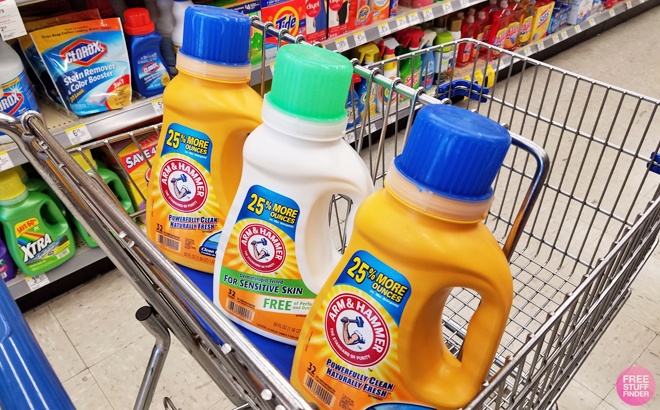 Arm & Hammer Laundry Detergent 3 for $7!