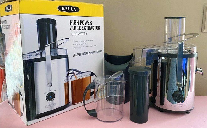 Bella Juice Extractor 29.99 Shipped Free Stuff Finder