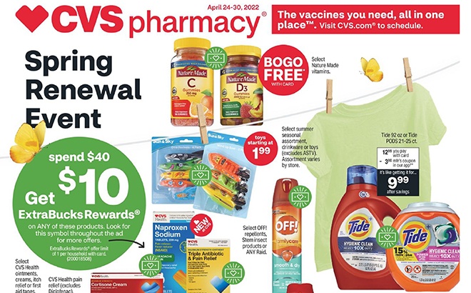 CVS Ad Preview (Week 4/24 – 4/30)