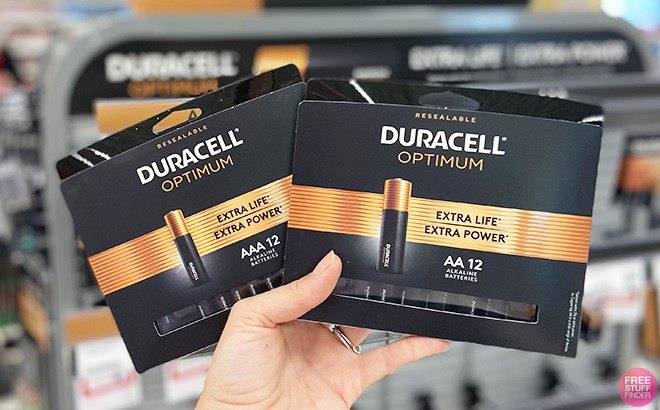 FREE Duracell Batteries after Rewards!