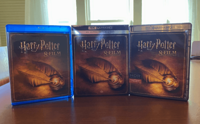 Harry Potter All Movies 4K + Blu-Ray $64 Shipped