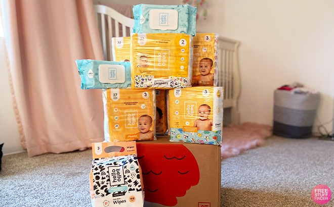 Hello Bello Diaper Bundle $55 Shipped + FREE Gift (Over $90 Value!)