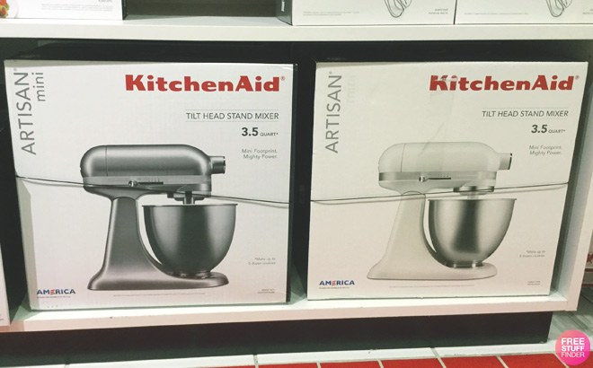 KitchenAid artisan mini stand mixer is on sale for $259.99