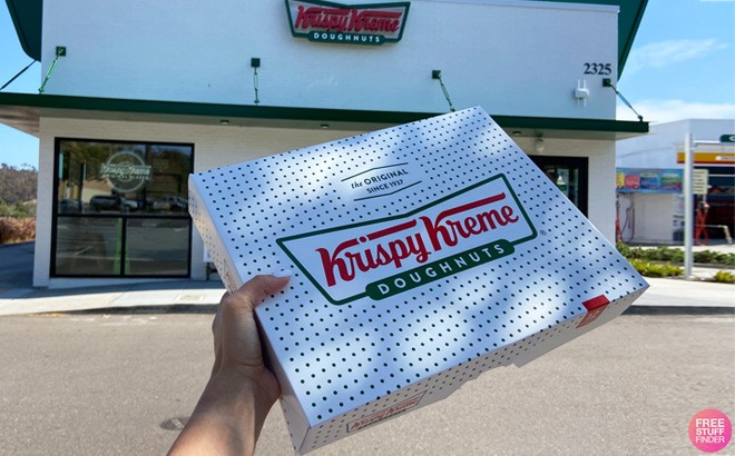 FREE Krispy Kreme Cinnamon Milk Glazed Donut with Purchase