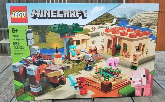LEGO Minecraft Villager Raid Set $39 Shipped