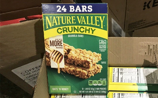 Nature Valley Granola Bars 24-Count $6.92