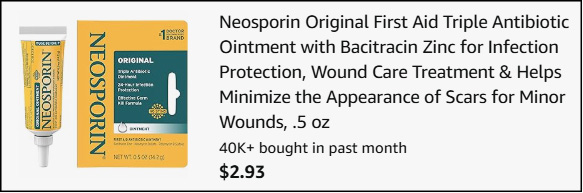 Neosporin Antibiotic Ointment checkout Neosporin Antibiotic Ointment checkout