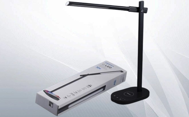 LED Desk Lamp with Wireless Charger $25.79 Shipped