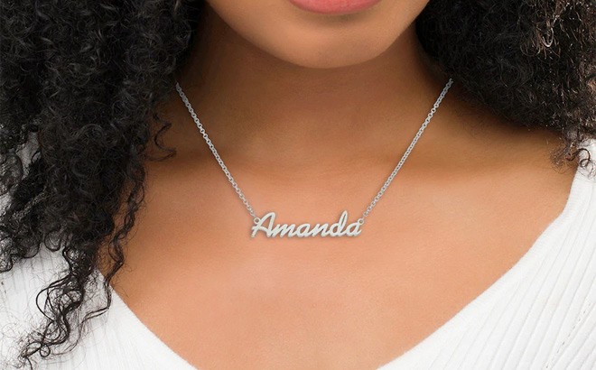 Personalized Necklace $23 Shipped