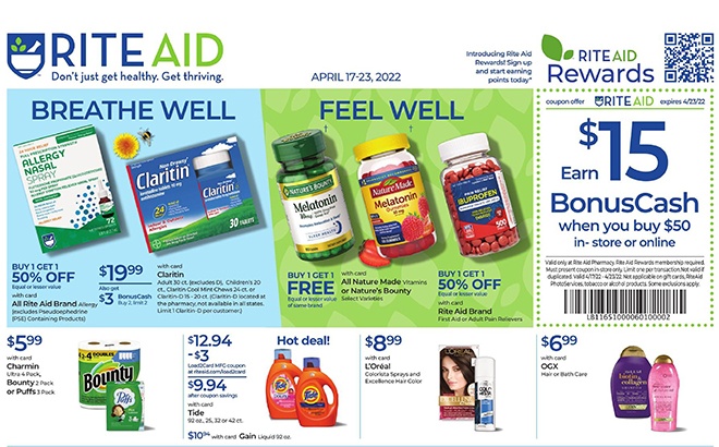 Rite Aid Ad Preview (Week 4/17 – 4/23)