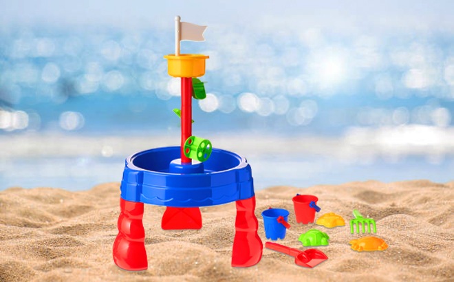 Sand & Water Table Toy Set $22
