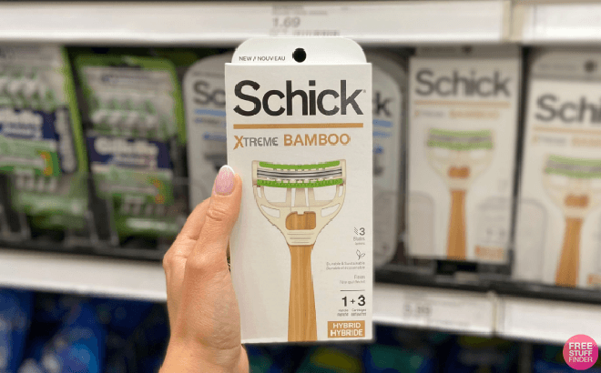 FREE Schick Razor Pack + $1 Moneymaker!