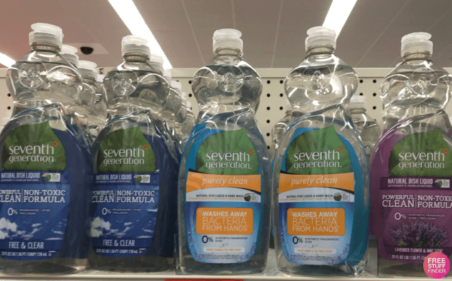 Seventh Generation Dish Soap 67¢!