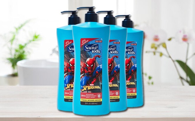 Suave Kids Shampoo 4-Pack for $9!