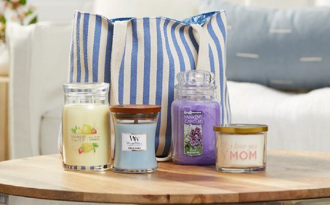 Yankee Candle Mother’s Day Tote $45 with Purchase ($100 Value)