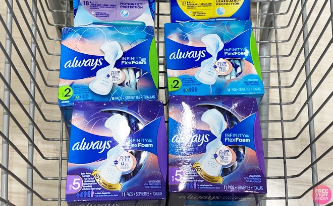 Always Pads $1.65 Each at Walgreens!