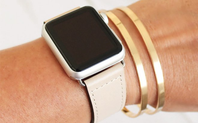 Apple Watch Leather Bands $15.99 Shipped