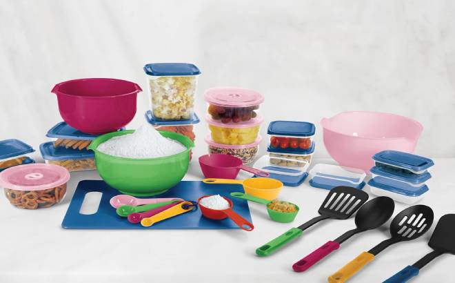 Art & Cook 50-Piece Kitchen Prep Set $17