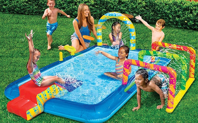 Banzai Pool & Obstacle Course $43 Shipped