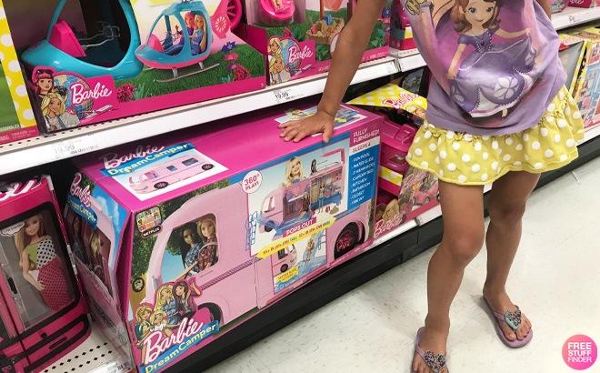 Barbie Dream Camper Playset $40