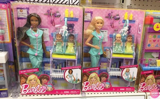 Barbie Baby Doctor Playset $14