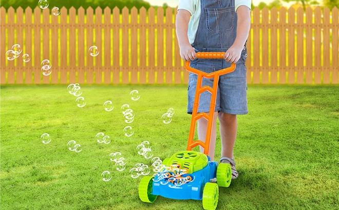 Bubble Lawn Mower $16