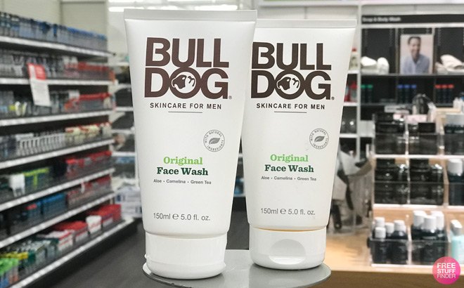 2 FREE Bulldog Face Washes + $1 Moneymaker!