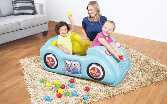 Fisher-Price Race Car Ball Pit $17