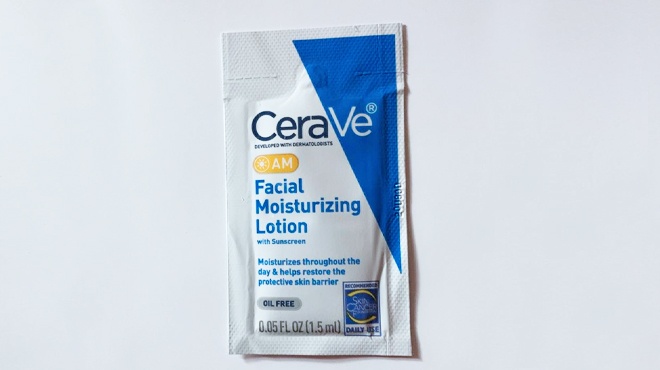 CeraVe AM Moisturizing Lotion with Sunscreen Sample