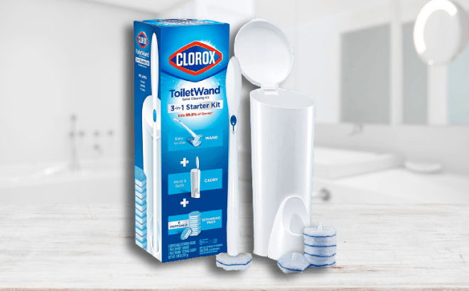 Clorox ToiletWand Cleaning System $6.91