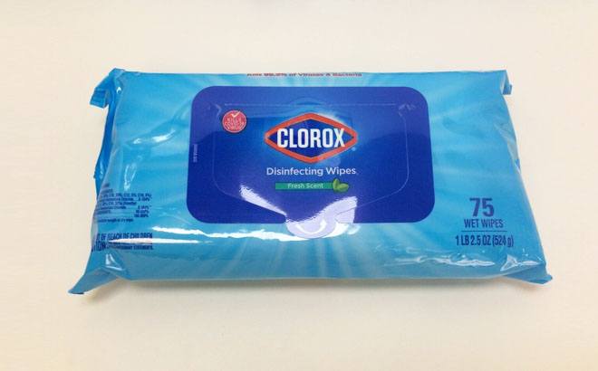 Clorox Disinfecting Wipes 225-Count $8.52