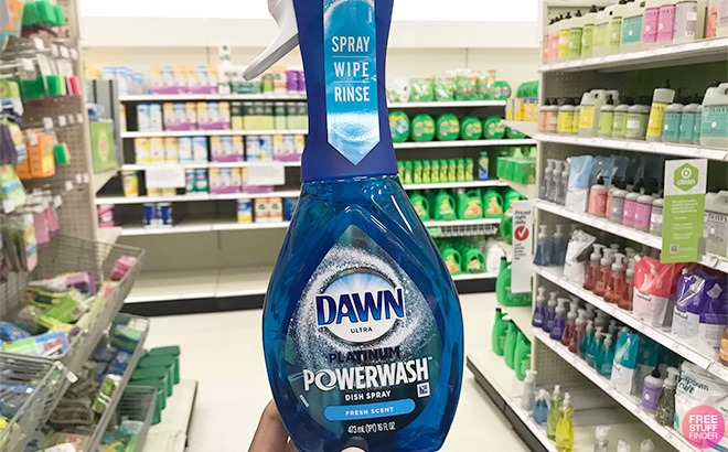 Dawn Dish Spray 4-Pack for $16